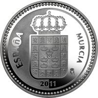 Imágenes con las monedas de Murcia