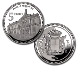Imagen en alta definición de la moneda de Jaén