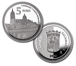 Imagen en alta definición de la moneda de Salamanca