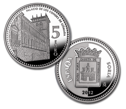 Imagen en alta definición de la moneda de Soria